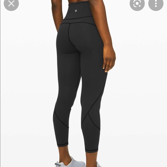 Lululemon In Movement Leggings Black size 4 - Picture 2 of 4